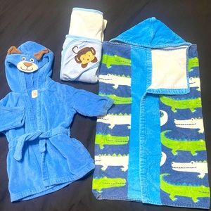 Boys Bath Asst Towels